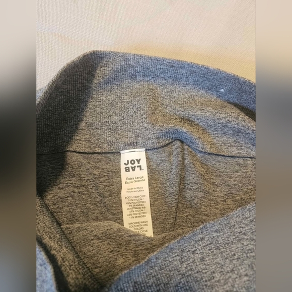 JoyLab Heathered Gray Leggings - Picture 5 of 5